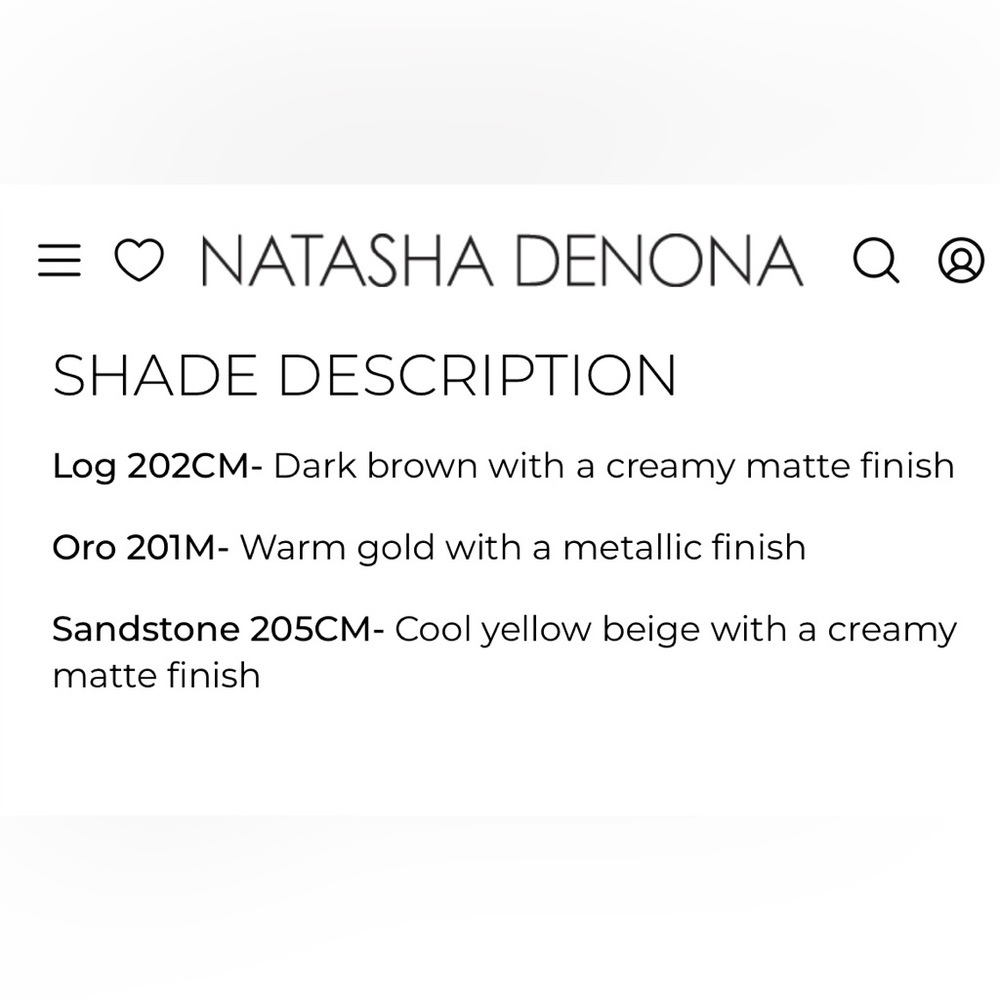 NATASHA DENONA BABY GOLD EYESHADOW PALETTE - BRAND NEW in the box! - Picture 14 of 15